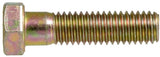 Hillman 882730 Hex Cap Screw 5/16" -24 Fine Threads x 2-1/2" Grade 8 Yellow Zinc