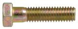 Hillman 9/16 in. Diameter x 4 in. Grade 8 Yellow Zinc Hex Cap Screw, 1-Pack
