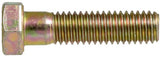 Hillman 884800 Hex Cap Screws 3/8" -24 Fine Thread x 2-1/2" Grade 8 Yellow Zinc