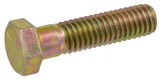 Hillman 9/16 in. -18 Fine Thread x 1-1/2 in. Grade 8 Zinc Hex Cap Screw 3 pack