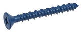 Hillman 8979 Flat-Head Phillips Tapper Concrete Screw Anchors, 1/4"x1-1/4", 2-Pk