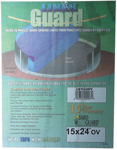 Hinspergers LG1524OV 15' x 24' Oval Premium Floor Padding