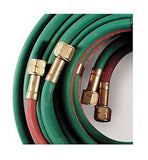 Hobart 770132 Neoprene Oxy-Acetylene Hose, Grade R, B Fitting, 1/4-Inch x 25 Ft.