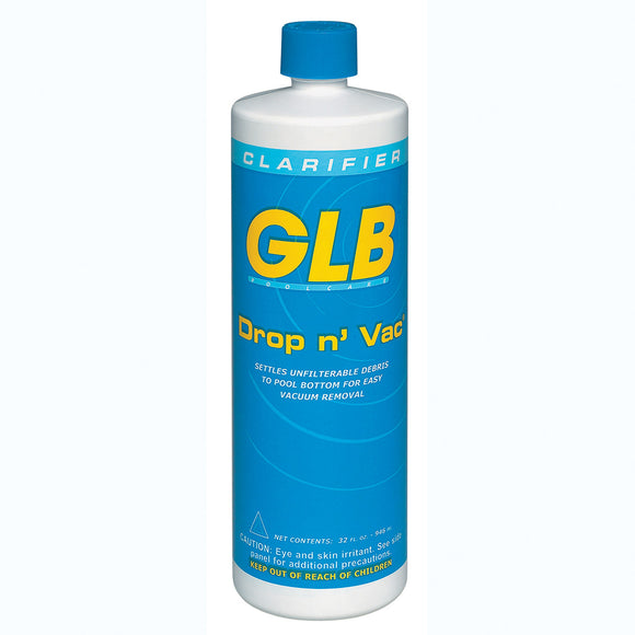 GLB Quart Drop n' Vac Non-Alum Flocculent 71408