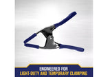 Irwin 222803 3" Blue-Colored SPR Clamp for Secure Clamping Applications, Steel