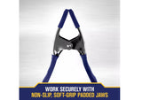 Irwin 222803 3" Blue-Colored SPR Clamp for Secure Clamping Applications, Steel