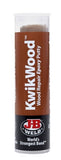 J-B Weld 8257 Strongest Bond KwikWood Wood Repair Epoxy Putty Sticks - 2 oz.