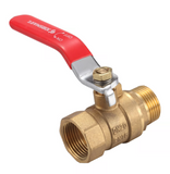 JobSmart BV-02B 3/4 in. NPT Male x 3/4 in. NPT Female In Air Shut-Off Valve