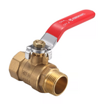 JobSmart BV-02B 3/4 in. NPT Male x 3/4 in. NPT Female In Air Shut-Off Valve