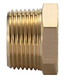 JobSmart J1230 Brass Reducer 3/4 in. Male to 1/2 in. Female, J1230