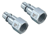 JobSmart STM8T024 - 3/8 in. I/M Plug 3/8 in. Female NPT, STM8T024