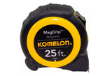 Komelon 7325 25 ft. Neo MagGrip Magnetic Tape Measure, Steel Material
