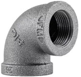 LDR Industries 312 E90-34 SLK Black 90 Degree Elbows 3/4 inch