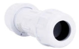 LDR Industries 511-43-34-34B PVC Comp Couplings 3/4 inch White
