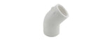 LDR Industries FP4 E45-12 1/2 in. PVC 45 Degree Elbow for Plumbing Solutions