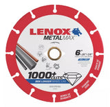 Lenox 1972923 Heavy-duty MetalMax Diamond Edge Cutting Wheel 6 in.