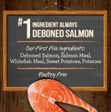 Merrick Grain-Free Real Salmon & Sweet Potato Recipe Dry Dog Food, 4 lb