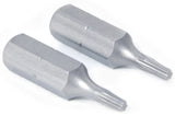 Mibro 307242 T10 x 1 in. Star Screwdriver Bit - 2 Pieces