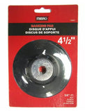 Mibro 755821 4.5 in. Diameter Disc Rubber Backing Pad