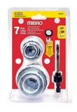 Mibro 988141 Bi-Metal Hole Saw Set 7-Pieces