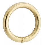 National Hardware N890-025 1 in. Brass Plated Ring Connectors - 1 pc.