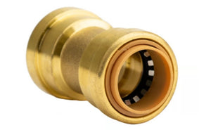 ProBite LF821R 3/4 in. Push-to-Connect Brass Straight Coupling Fitting, Brass Material