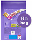 Purina Cat Chow Dry Cat Food, Gentle Sensitive Stomach & Skin, Farm Raised Turkey, 13 lb Bag