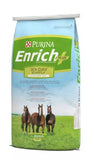 Purina 3002564-206 Enrich Plus Ration Balancing Horse Feed, 50 lb. Bag