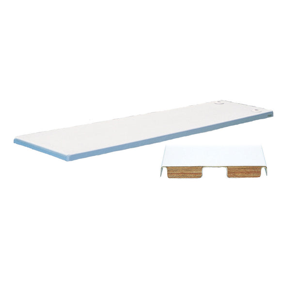 S.R. Smith 66209266S21 6' Fibre Dive Diving Board - Radiant White