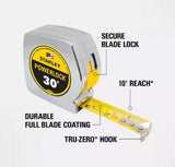Stanley 33-430 Powerlock Tape Measure - 30 ft.
