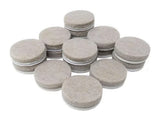 SuperSliders 4718421GR Self-adhesive Gorilla Glue Felt Furniture Pads 1" -16 pcs