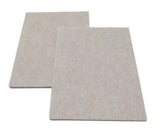 SuperSliders Self Adhesive Gorilla Glue Felt Furniture Pads 4.5"x 6" - 2 pcs.