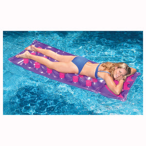 Swimline 9035SL 76" x 28" 18 Pocket Inflatable French Mat