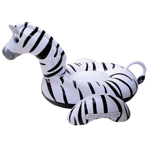 Swimline 90714SL 97.5" x 73" Ride-On Zebra