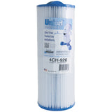 Unicel 4CH926 Filter Cartridge for 25 Square Foot Top Load