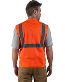 Walls Outdoor Goods YE119VY9 Hi-Vis Orange ANSI II Mesh Safety Vest, Large