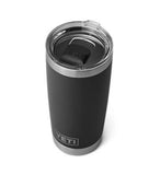 YETI 21070060018 Rambler 20 oz Stainless Steel Tumbler with MagSlider Lid, Black