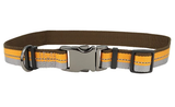 Retriever 36912 Q PKF20 Reflective Stitch Dog Collar, 1 x 18-26 in. Orange