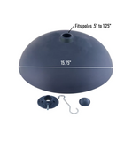North States 1753 2-Way Plastic Squirrel Baffle, 15-3/4 in. Diameter