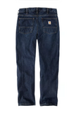 Carhartt 105119-H45 Men's Relaxed Fit Straight 5-Pocket Jeans/Deep Creek/S36X30