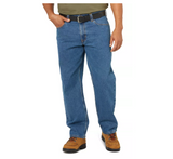 Blue Mountain FMB-1501 Men's Mid-Rise Denim 5-Pocket Jeans, Medium Wash, S34X32