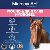 Microcynah Wound and Skin Care Hydrogel for dogs, horses, cats & birds- 16 oz.