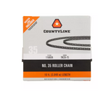 CountyLine TRC35-TS Carbon Steel 35 Chain Size 10 ft. Roller Chain