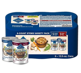 Blue Buffalo 804573 Stew Chicken & Beef Adult Wet Dog Food 12.5 oz. Cans, 6 Pack