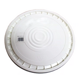 Fortiflex 125LD25 5 gal. White Watertight Bucket Lid, 12 x 12 x 1 in.
