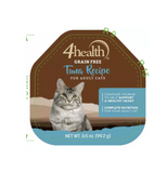 4health TBD9739 Grain Free Adult Chicken/Tuna Recipe Wet Cat Food, 3.5 oz.,12-Pack