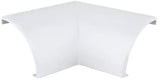 Commercial Electric A63W 1/4 Round Channel Inside 90-Degree Elbow
