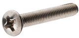 Hillman 882002 Stainless Phillips Oval-Head Machine Screws, #10-24x3", 2-Pack