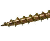 Hillman 48813 Fas-n-Tite Yellow Steel Zinc Interior Wood Screws #8 x 3", 77-Pack