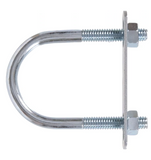 Hardware Essentials 320856 Zinc-Plated Fg U-Bolt, 5/16 in. x 3 in. x 2 in.